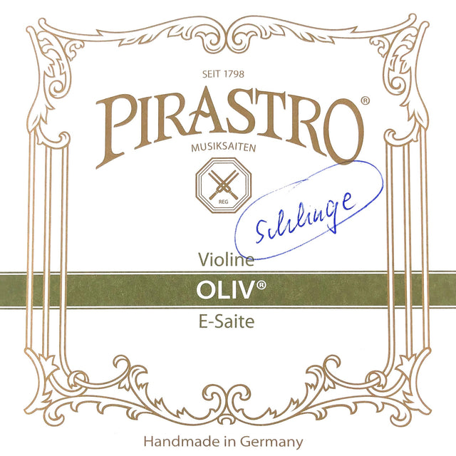 Pirastro Oliv Violin Einzelsaite E mit Schlinge 4/4 - Musik-Ebert Gmbh