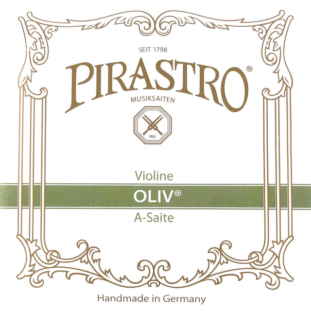 Pirastro Oliv Violin Einzelsaite A mit Kugel (13 3/4) 4/4 - Musik-Ebert Gmbh