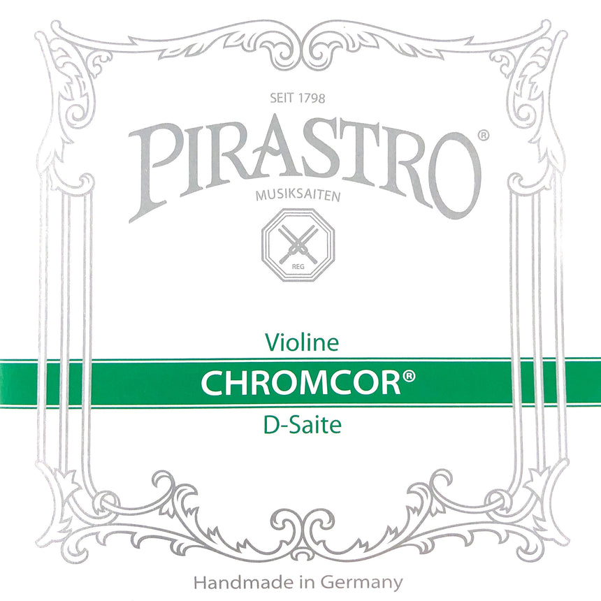 Pirastro Chromcor Violin Einzelsaite D mit Kugel 3/4-1-2 - Musik-Ebert Gmbh