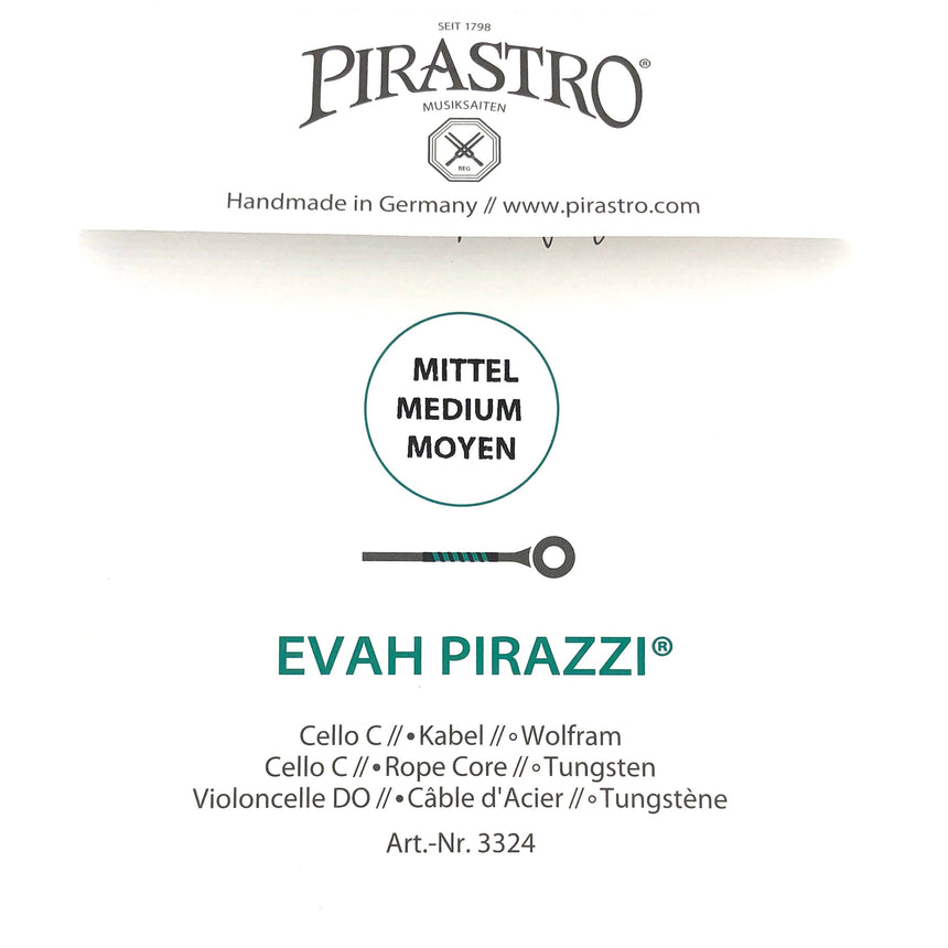 Pirastro Evah Pirazzi Cellosaiten Satz 4/4 - Musik-Ebert Gmbh