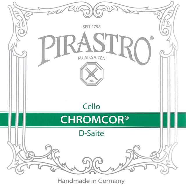 Pirastro Chromcor Cello Einzelsaite D mit Kugel Medium 3/4-1/2 - Musik-Ebert Gmbh