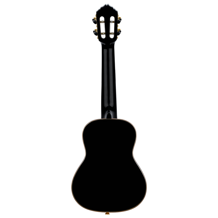 ORTEGA Onyx Series Konzert Ukulele - All Gloss Schwarz + Tasche - Musik-Ebert Gmbh